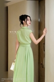 Chân váy xòe xếp ly Neon