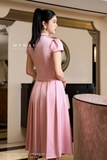 Chân váy xòe xếp ly TAFFETA