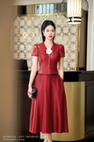 Chân váy xòe rủ Taffeta