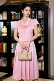 Chân váy xòe xếp ly TAFFETA