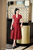 Chân váy xòe rủ Taffeta
