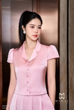 Chân váy xòe xếp ly TAFFETA