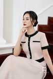 Chân váy xòe rủ A-line