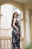 Quần ống vẩy họa tiết hoa