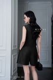 (3 màu) Quần short cạp cao bassic