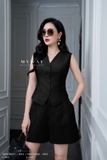 (3 màu) Quần short cạp cao bassic
