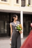 Quần suông xếp ly Gabadine