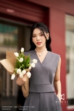 Quần suông xếp ly Gabadine