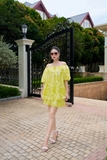 Quần short Tơ cạp cao