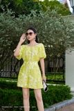Quần short Tơ cạp cao