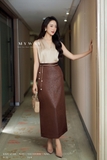 Áo kiểu dáng suông cổ tim
