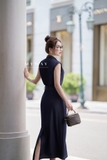 Chân váy chữ A DENIM CHAMBRAY