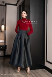 Áo thun ôm dáng cổ lọ
