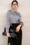 Áo sơ mi dài tay cổ Đức