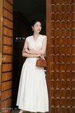 Chân Váy Xòe Dài Qua Bắp