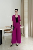 Áo vest suông vừa cổ cách điệu