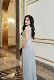 Quần ống suông xếp ly