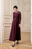 Áo vest dáng suông vừa phối cổ tròn