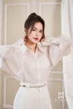 (3 màu) Chân váy ôm đuôi cá khóa trước