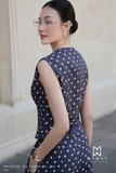 Áo gile ôm dáng cổ tim