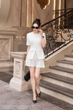 Áo vest ôm công sở ngắn tay