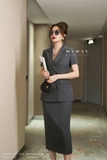Chân váy bút chì công sở