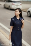 Áo vest kiểu dáng croptop bo gấu