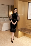 Đầm ôm tay bồng GLAMOR