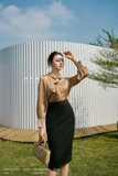 Chân váy ôm công sở basic