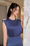 Áo kiểu suông vừa dáng cổ tròn