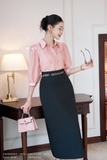 Áo sơ mi Voan nhật phối ren tay lỡ