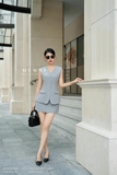 Chân váy chữ A dáng ngắn basic