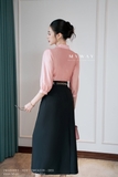 Áo sơ mi Voan nhật phối ren tay lỡ