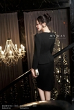Chân váy ôm công sở basic