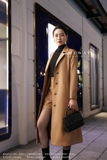 Quần short cạp cao Simili Leather