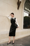 Áo sơ mi Kate dài tay cổ đức