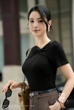 Quần baggy dáng dài ngang mắt cá chân khóa trước có túi