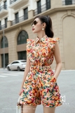 (3 màu) Quần short họa tiết hoa