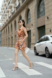 (3 màu) Quần short họa tiết hoa