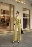 Áo vest kiểu dài tay đính nơ