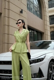 Quần ống đứng xanh Olive