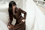 Đầm sơ mi Simili Leather có đai