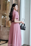 Áo sơ mi suông dáng cổ Đức Garbadine