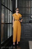 Quần baggy kaki cạp cao
