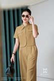 Áo sơ mi ngắn tay Gabadine