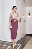 (4 màu) Áo sơ mi Lụa công sở dài tay basic