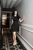 Đầm tiệc dáng ngắn LBD đính ngọc