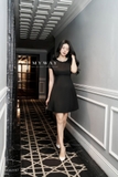 Đầm tiệc dáng ngắn LBD đính ngọc