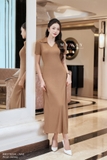 Đầm ôm cổ Đức dáng A