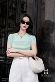 (10 màu) Áo thun cotton ôm tay ngắn